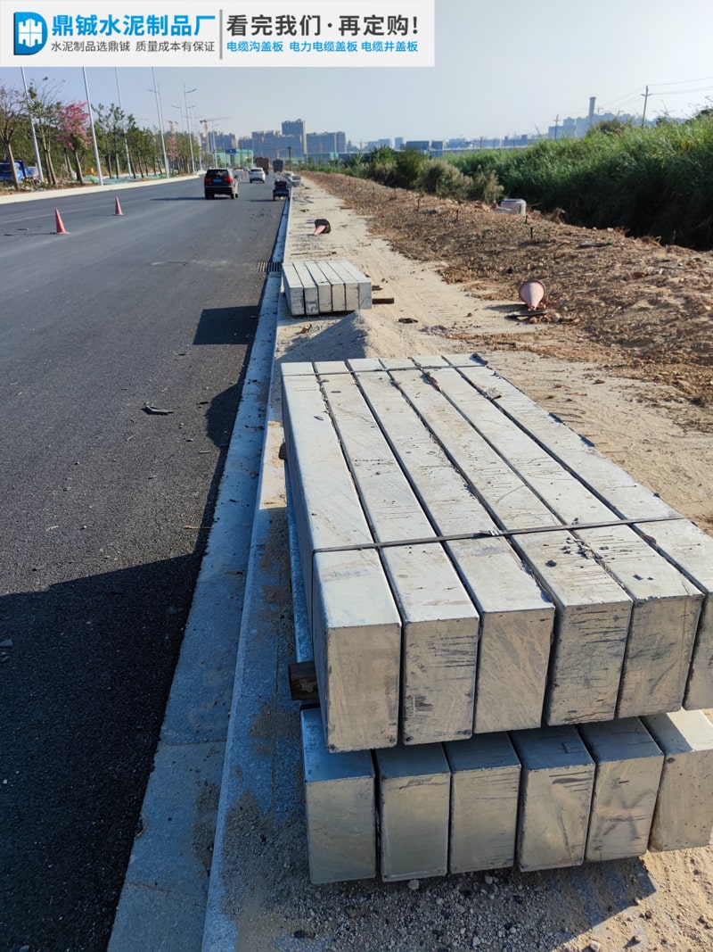 肇庆龙湖大道电缆盖板道路工程项目案例图片-1