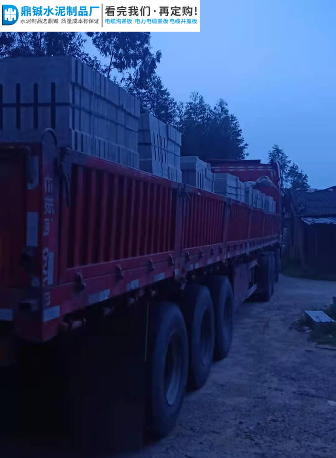 清远市连南森林公园排水沟盖板道路工程案例图片-4