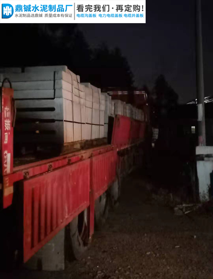 清远森林公园水泥排水沟盖板道路工程案例图片-4