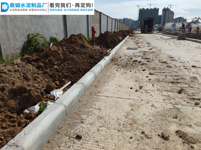 肇庆大旺新区天然气厂道路工程路侧石案例图片-3