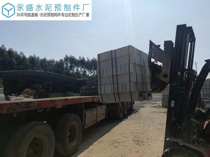 肇庆高要区白诸厂区道路工程透水砖/路侧石案例-3