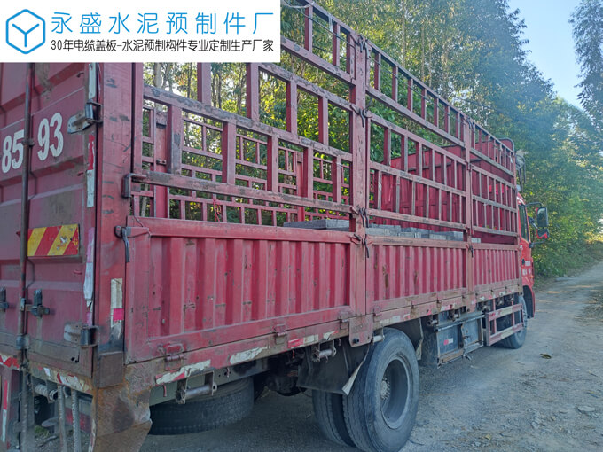 肇庆高要区美丽乡村工程定制水泥盖板案例图片-5